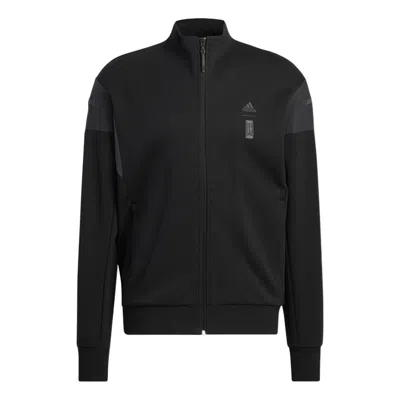 Adidas Originals Adidas Wuji Series Sportswear Casual Hooded Jacket 'brown' In Black