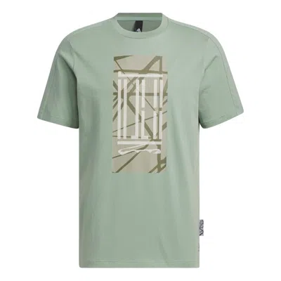 Adidas Originals Adidas Wuji Sportswear T-shirts 'olive Green'