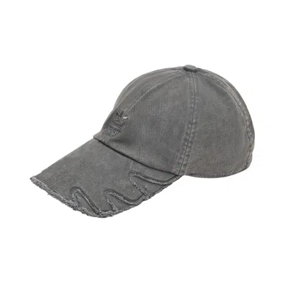 Pre-owned Adidas Originals Adidas X Avavav Double Brim Slashed Cap 'black' | Men's Size Onesize