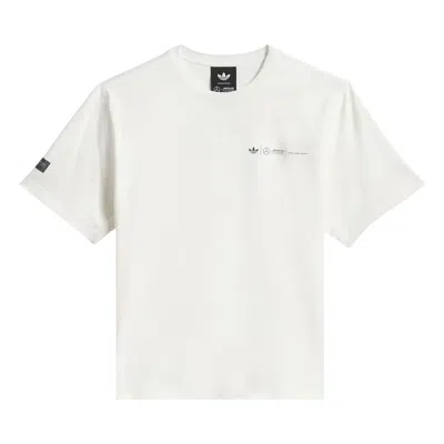 Pre-owned Adidas Originals Adidas X Bad Bunny X Mercedes Amg F1 Racing Tee 'white' | Men's Size M