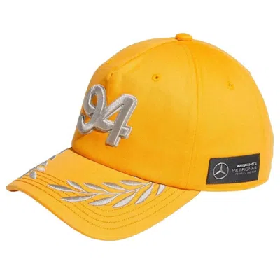 Adidas Originals Logo Motif Baseball Cap In Yellow