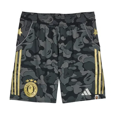 Pre-owned Adidas Originals Adidas X Bape Football Shorts 'black' | Men's Size Xl