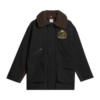 Pre-owned Adidas Originals Adidas X Blondey Chore Coat 'black/brown'