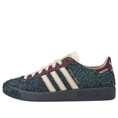 Adidas Originals X Brain Dead Forest Hills Three-stripe Sneakers In Blue