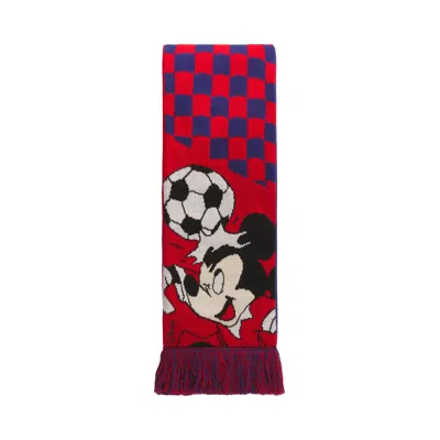 Pre-owned Adidas Originals Adidas X Brain Dead X Disney Bd Scarf 'better Scarlet/victory Blue' | Red | Men's Size Onesize