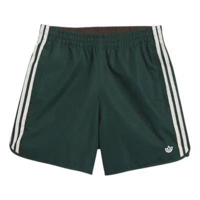 Adidas Originals Adidas X Clot By Edison Chen Shorts 'dark Green'
