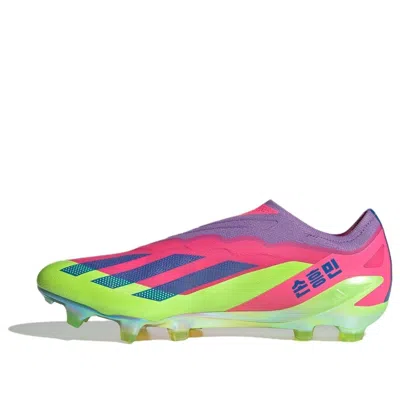 Adidas Originals Adidas X Crazyfast Son.1 Fg 'lucid Lemon Royal Pink' In Multi