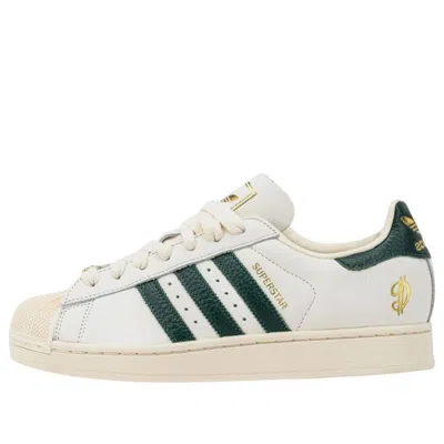 Adidas Originals Adidas X Damian Lillard X Shoe Palace Superstar 'dame Time' In White