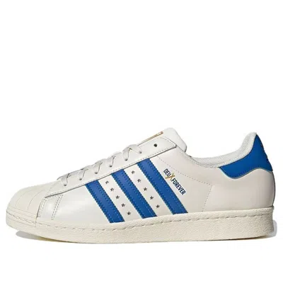 Adidas Originals Adidas X Deux Superstar 80s 'cream Blue'