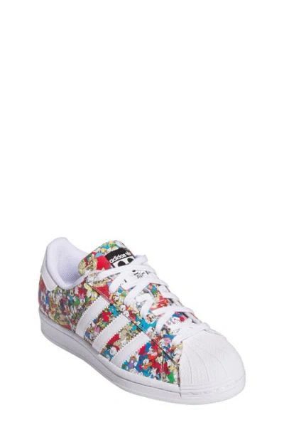 adidas gazelle silver green womens Adidas Rainbow Tennis Shoe 3-4Y (US 7.5) – Everbean Kids