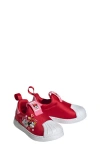 Adidas Originals Adidas X Disney Superstar 360 Sneaker In Better Scarlet/clear Pink