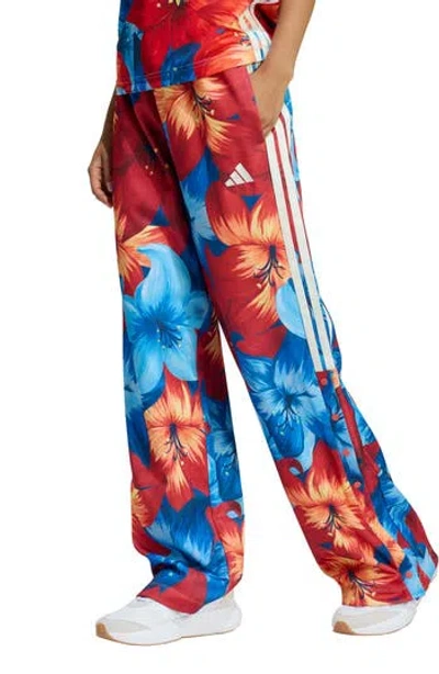 Adidas Originals Adidas X Farm Rio Wide Leg Track Pants In Multi