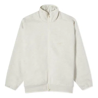 Adidas Originals Adidas X Fear Of God Athletics Heather Track Jacket 'oatmeal' In Neutral