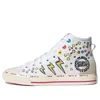 Adidas Originals Adidas X Kasing Lung X Disney Nizza Hi 'labubu Mickey Mouse' In White