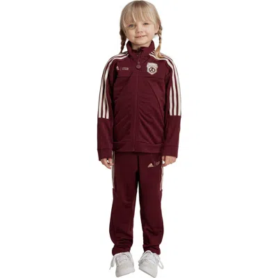 Adidas Originals Adidas X Marvel's Avengers Kids' Tiro Suit-up Track Jacket & Pants Set In Red
