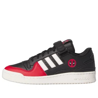 Adidas Originals Adidas X Marvel Forum Low 'deadpool' In Black