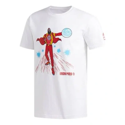 Adidas Originals Adidas X Marvel Harden Iron Man Harden Marvel Avengers Basketball S T Men's White