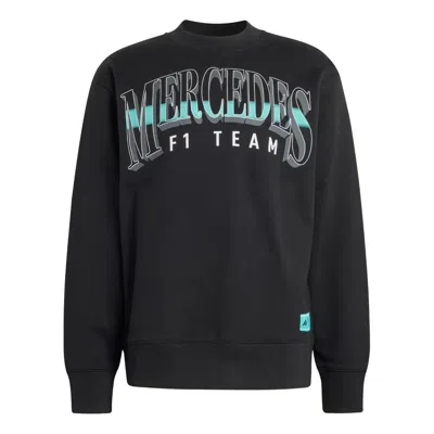 Adidas Originals Adidas X Mercedes - Amg Petronas Formula One Team Las Vegas Sweatshirt 'black White'