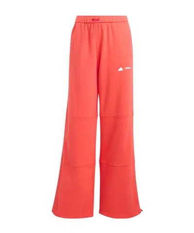 Adidas Originals Adidas X Moon Boot Drawstring Track Pants In Red