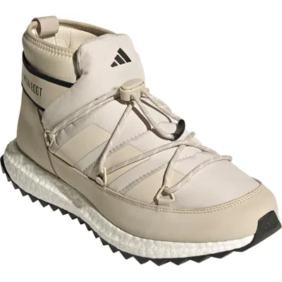 Adidas Originals Adidas X Moon Boot Moonboost Low Sneaker Boot In Clear Brown/black
