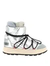 Adidas Originals Adidas X Moonboot Ankle Boots In Silver