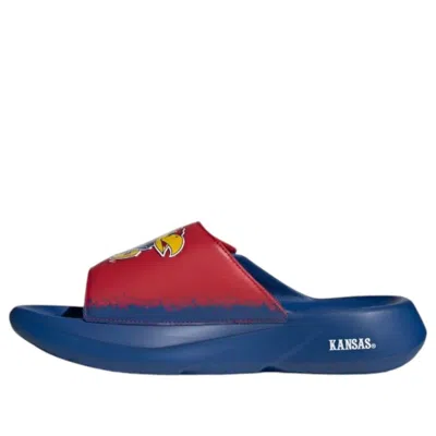 Adidas Originals Adidas X Ncaa Lightblaze Slide 'kansas Jayhawks' In Blue