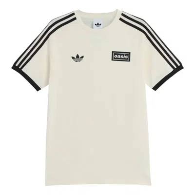Adidas Originals Adidas X Oasis Tour 3-stripes T-shirt 'cream White'