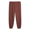 Adidas Originals Adidas X Pharrell Humanrace Small Logo Sweatpants 'burgundy Red' In Brown