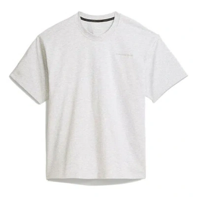 Adidas Originals Adidas X Pharrell Humanrace Small Logo T-shirt 'light Grey' In Gray
