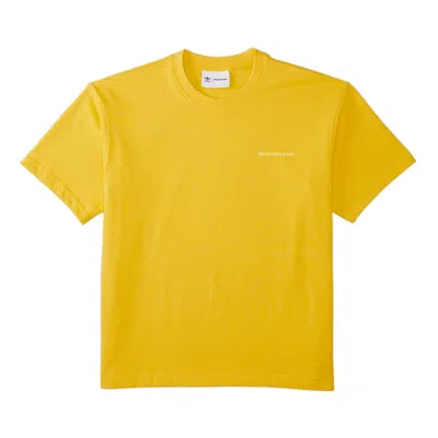Adidas Originals Adidas X Pharrell Humanrace Small Logo T-shirt 'yellow'
