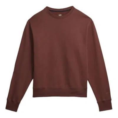 Adidas Originals Adidas X Pharrell Sports Basic Sweatshirt 'deep Brown'