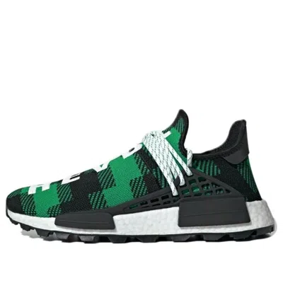 Adidas Originals Adidas X Pharrell X Billionaire Boys Club Nmd Hu Trail 'green Plaid'