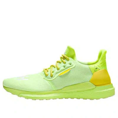 Adidas Originals Adidas X Pharrell X Billionaire Boys Club Solar Hu 'now Is Her Time' In Yellow