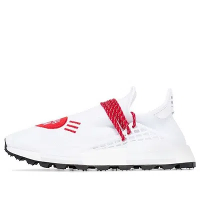 Adidas Originals Adidas X Pharrell X Human Made Nmd Hu 'love' In White