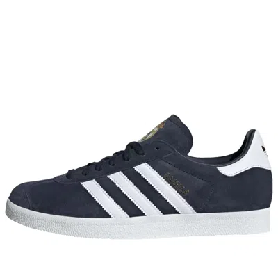 Adidas Originals Mens  Gazelle In Gold Metallic/ink/white