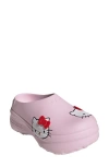 Adidas Originals Adidas X Sanrio Adifom Stan Smith Platform Mule In Clear Pink/clear Pink/red
