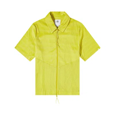 Pre-owned Adidas Originals Adidas X Song For The Mute Short-sleeve Shirt 'unity Green'