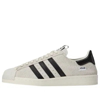 Adidas Originals Adidas X Song For The Mute Superstar 82 'grey Black' In Gray