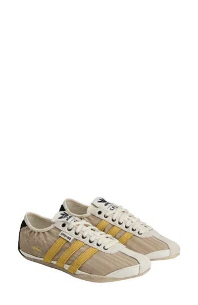 Adidas Originals Adidas X Song For The Mute Tokyo Sneaker In Off White/ Yellow/ Core Black