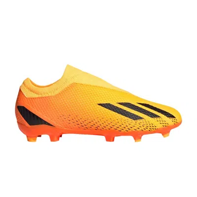 Pre-owned Adidas Originals Adidas X Speedportal.3 Laceless Fg J 'heatspawn Pack' | Orange | Kid's Size 1.5