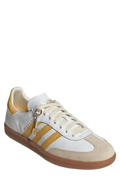 Adidas Originals Adidas X Sporty & Rich Samba Og Sneaker In White/bold Gold