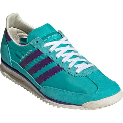 Adidas Originals Adidas X Sporty & Rich Sl 72 Sneaker In Green