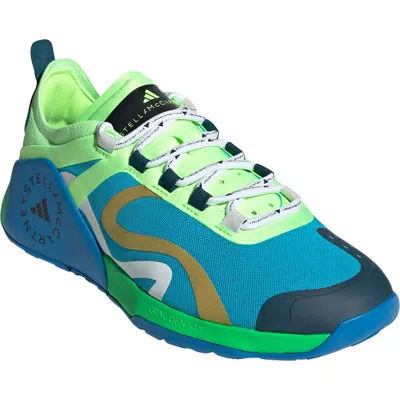 Adidas Originals Adidas X Stella Mccartney Training Shoe In Signal Cyan