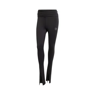 Pre-owned Adidas Originals Adidas X Stella Mccartney Truestrength Splitcuff Leggings 'black' | Women's Size S
