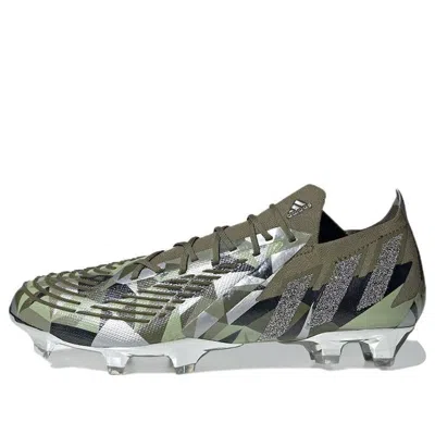 Adidas Originals Adidas X Swarovski Predator Edge.1 Fg 'focus Olive Crystal' In Multi