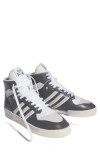 Adidas Originals X The Simpsons Rivalry High "scratchy" Sneakers In Grey Five/grey One