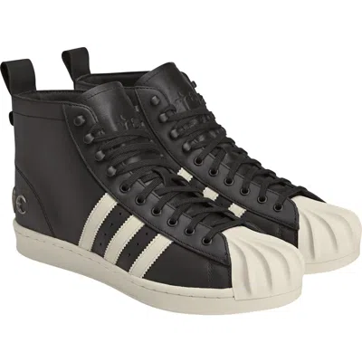 Adidas Originals Adidas X Thug Club Gender Inclusive Superstar Sneaker Boot In Cblack/owh