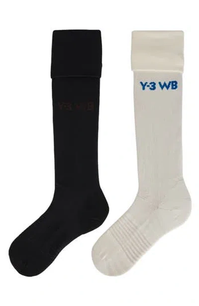 Adidas Originals Adidas X Wales Bonner 2-pack Crew Socks In Multi