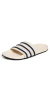 Adidas Originals Adidas X Wales Bonner Adilette Slides White