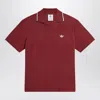 Adidas Originals Adidas X Wales Bonner Tiziano Red Terry Fabric Wales Bonner X Adidas Polo Shirt In Red